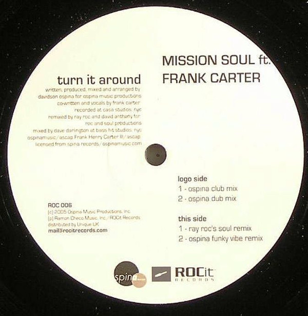 Cover Mission Soul Featuring Frank Carter - Turn It Around (12) Schallplatten Ankauf