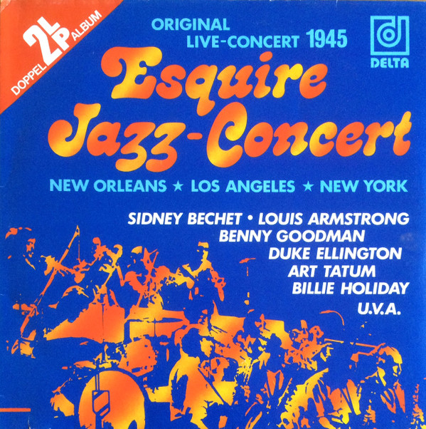 Cover Various - Esquire Jazz-Concert (Original Live-Concert 1945) (2xLP, Comp) Schallplatten Ankauf