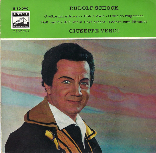 Cover Giuseppe Verdi, Rudolf Schock - Giuseppe Verdi (7) Schallplatten Ankauf