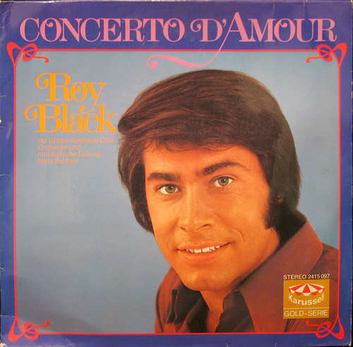Cover Roy Black - Concerto D'Amour (LP, Album, RE) Schallplatten Ankauf