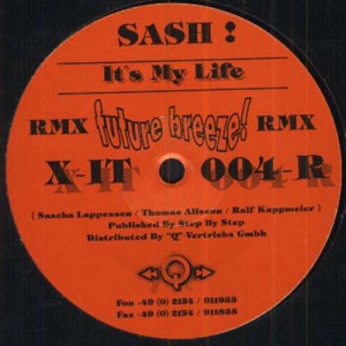 Cover Sash! - It's My Life (10) Schallplatten Ankauf
