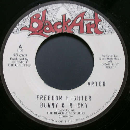 Cover Bunny & Ricky - Freedom Fighter (7, Single, RE) Schallplatten Ankauf