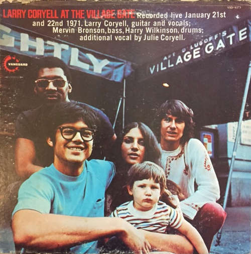 Cover Larry Coryell - At The Village Gate (LP, Album) Schallplatten Ankauf