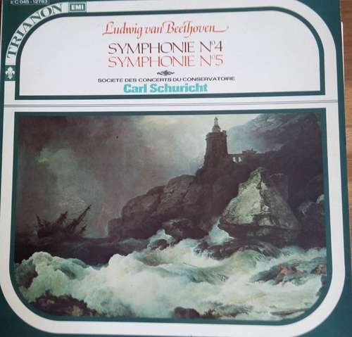 Cover Ludwig van Beethoven, Carl Schuricht, Société Des Concerts Du Conservatoire* - Symphonie N° 4 - Symphonie N° 5 (LP, RE, RP) Schallplatten Ankauf