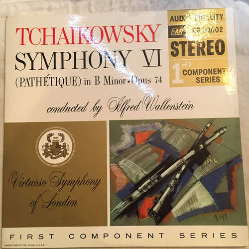 Cover Tchaikowsky*, Virtuoso Symphony Of London Conducted By Alfred Wallenstein - Symphony VI (Pathétique) In B Minor • Opus 74 (LP, Gat) Schallplatten Ankauf
