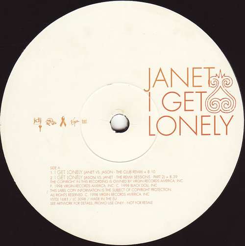 Cover Janet* - I Get Lonely (12, Promo) Schallplatten Ankauf