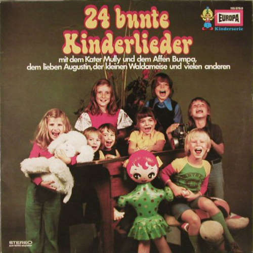 Cover Various - 24 Bunte Kinderlieder (LP) Schallplatten Ankauf