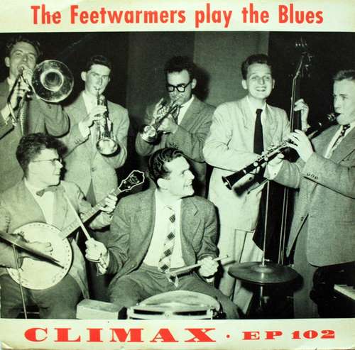 Cover The Feetwarmers - The Feetwarmers Play The Blues (7, EP, Mono) Schallplatten Ankauf