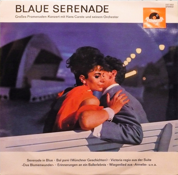 Cover Hans Carste und seinem Orchester* - Blaue Serenade (LP) Schallplatten Ankauf