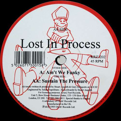 Cover Lost In Process - Ain't We Funky / Sustain The Pressure (12) Schallplatten Ankauf