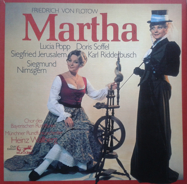 Cover Friedrich von Flotow - Martha (Box, Club + 3xLP) Schallplatten Ankauf