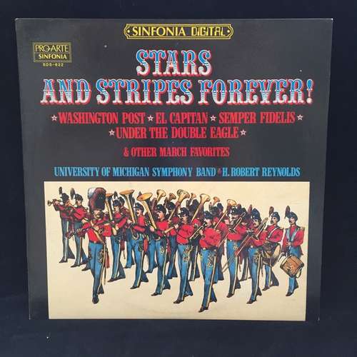 Cover The University Of Michigan Symphony Band Conducted By H. Robert Reynolds - Stars And Stripes Forever! (LP, Album) Schallplatten Ankauf