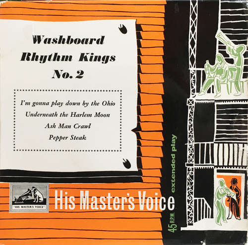 Cover Washboard Rhythm Kings - Washboard Rhythm Kings No.2 (7, EP) Schallplatten Ankauf