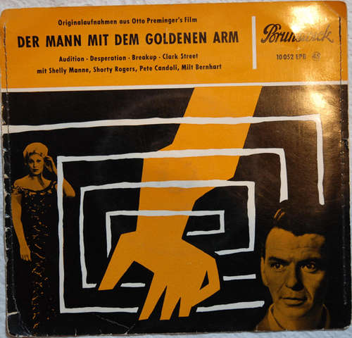 Cover Elmer Bernstein Und Sein Orchester* - Der Mann Mit Dem Goldenen Arm (7, EP, Mono, RE) Schallplatten Ankauf