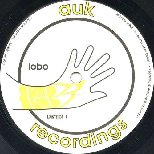 Cover District 1 - Iobo (12) Schallplatten Ankauf