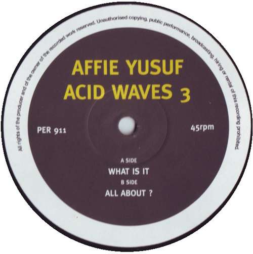 Cover Acid Waves 3 Schallplatten Ankauf