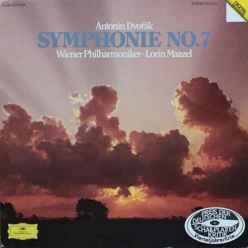Bild Antonín Dvořák, Lorin Maazel, Wiener Philharmoniker - Symphonie Nr. 7 d-moll op. 70 (LP, Club) Schallplatten Ankauf