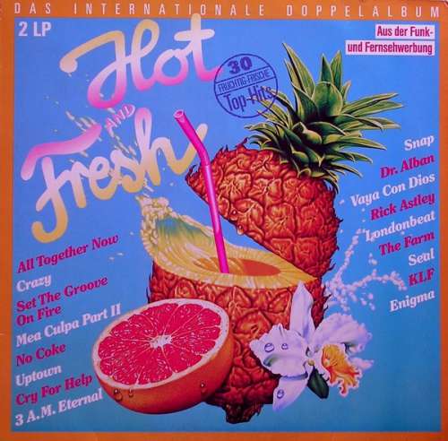 Cover Various - Hot And Fresh - Das Internationale Doppelalbum (2xLP, Comp) Schallplatten Ankauf