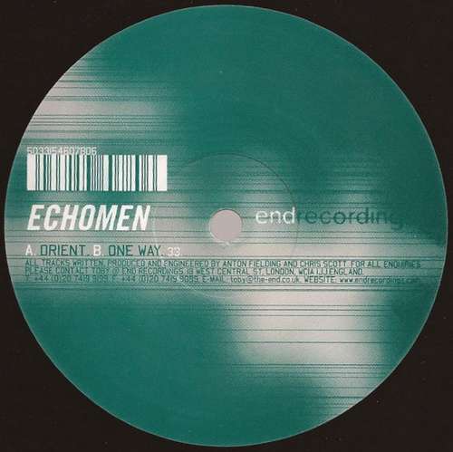 Cover Echomen - Orient / One Way (12) Schallplatten Ankauf