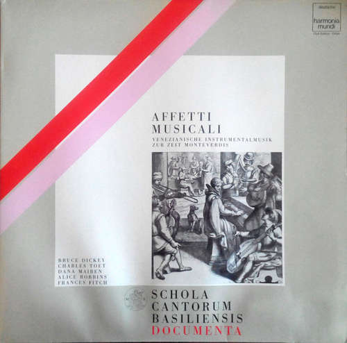 Cover Affetti Musicali - Venezianische Instrumentalmusik Zur Zeit Monteverdis (LP, Album, Club) Schallplatten Ankauf