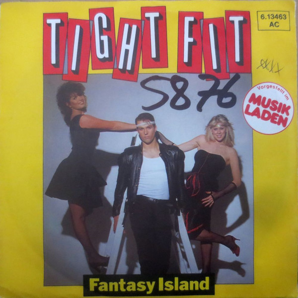 Cover Tight Fit - Fantasy Island (7, Single, Promo) Schallplatten Ankauf
