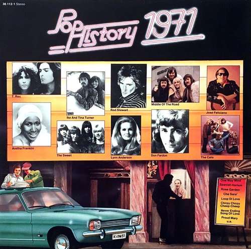 Cover Various - Pop History 1971 (LP, Comp) Schallplatten Ankauf