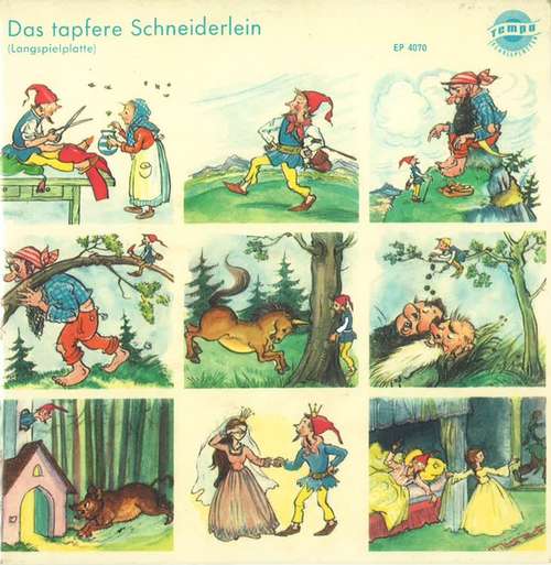 Cover Märchentante Margit Seeber* - Das Tapfere Schneiderlein (7, EP, Mono) Schallplatten Ankauf