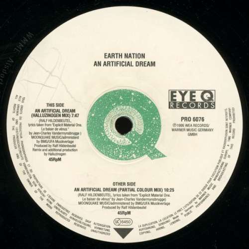 Cover Earth Nation - An Artificial Dream (12, Promo) Schallplatten Ankauf