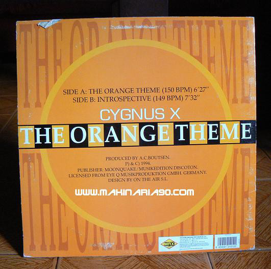 Cover Cygnus X - The Orange Theme (12) Schallplatten Ankauf