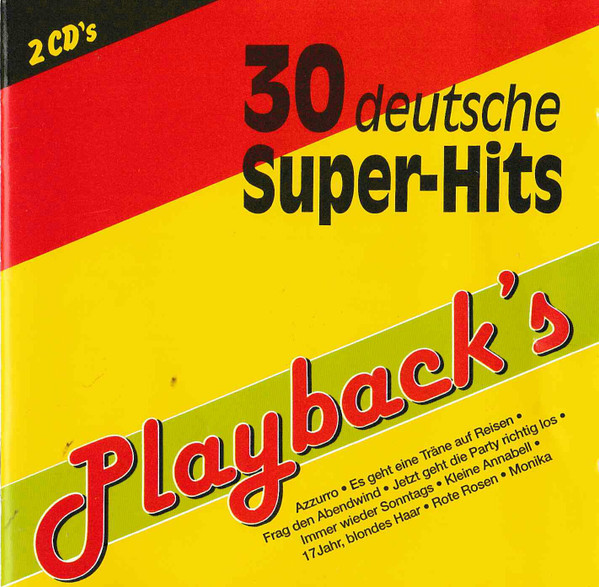 Cover Various - Playback's - 30 Deutsche Super-Hits (2xCD, Comp) Schallplatten Ankauf