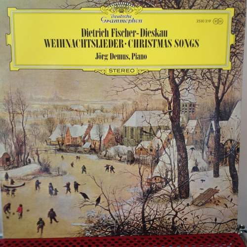 Cover Dietrich Fischer-Dieskau, Jörg Demus - Weihnachtslieder - Christmas Songs - Cantiques de Noël (LP, Comp) Schallplatten Ankauf