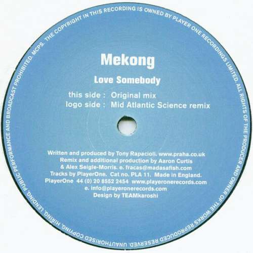 Cover Mekong - Love Somebody (12) Schallplatten Ankauf