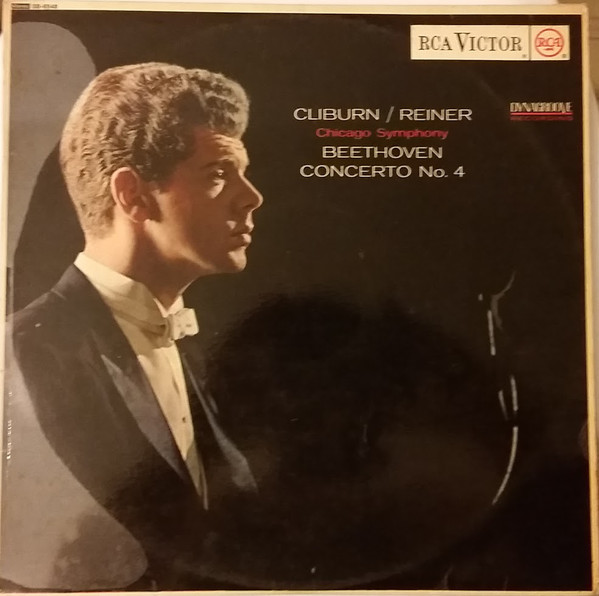 Cover Cliburn* / Reiner*, Chicago Symphony* / Beethoven* - BEETHOVEN CONCERTO No 4 (LP, Album) Schallplatten Ankauf