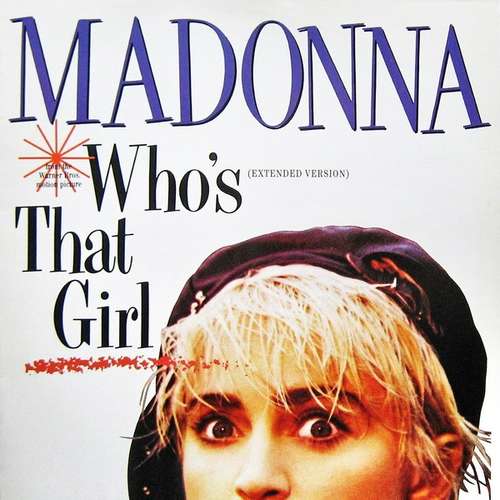 Cover Who's That Girl (Extended Version) Schallplatten Ankauf