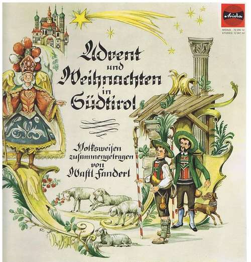 Cover Various - Advent Und Weihnachten In Südtirol • Volksweisen Zusammengetragen Von Wastl Fanderl (LP) Schallplatten Ankauf