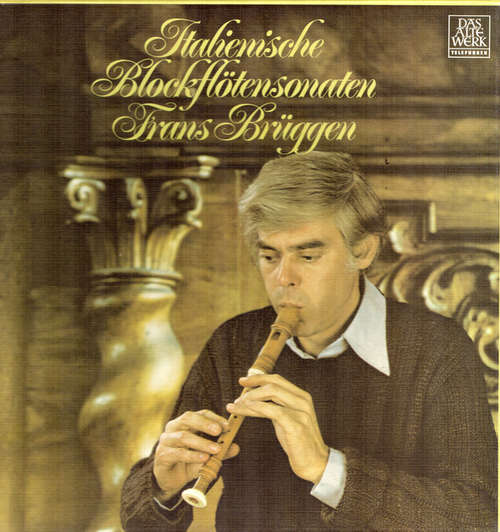 Cover Frans Brüggen - Italienische Blockflötensonaten (2xLP + Box) Schallplatten Ankauf
