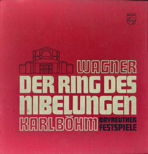 Cover Wagner* - Karl Böhm - Der Ring Des Nibelungen - Bayreuther Festspiele (16xLP, Club + Box) Schallplatten Ankauf