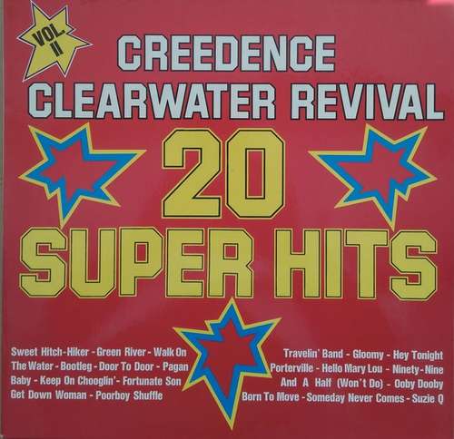 Cover Creedence Clearwater Revival - 20 Super Hits, Vol. II (LP, Comp) Schallplatten Ankauf