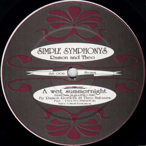 Cover Ramon & Theo - A Wet Summernight (12) Schallplatten Ankauf