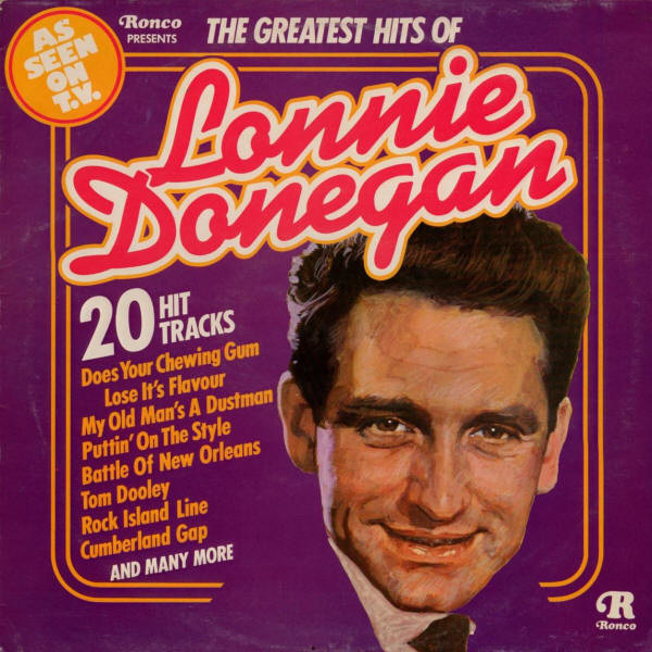 Cover Lonnie Donegan - The Greatest Hits Of Lonnie Donegan (LP, Comp, Mono) Schallplatten Ankauf