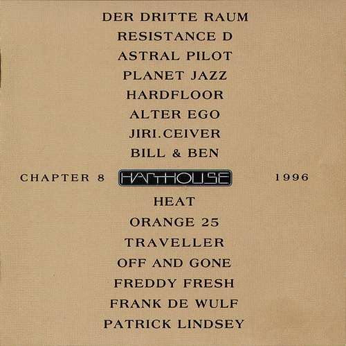 Cover Various - Harthouse - Chapter 8 - 1996 (2xCD, Comp) Schallplatten Ankauf