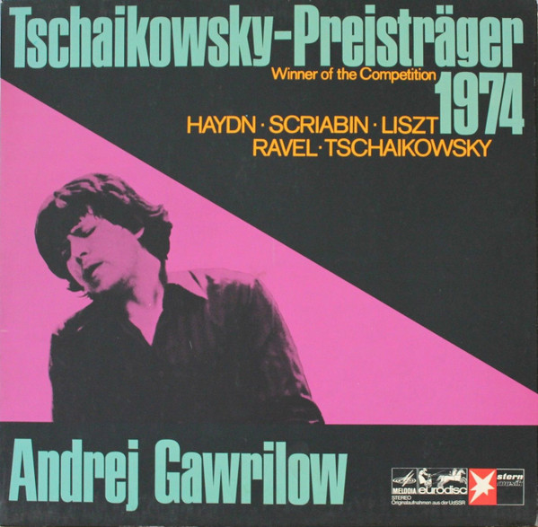 Cover Andrej Gawrilow* - Tschaikowsky-Preisträger 1974 - Winner Of The Competition (LP) Schallplatten Ankauf