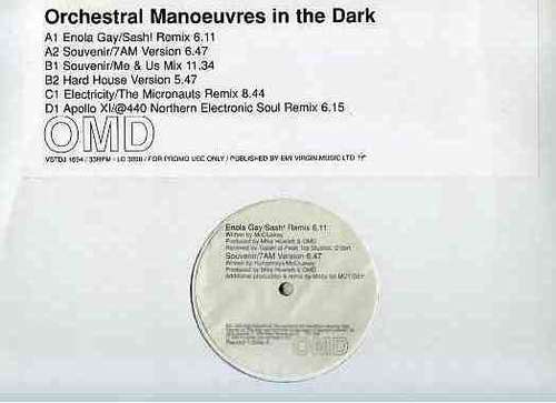 Cover Orchestral Manoeuvres In The Dark - The OMD Remixes (2x12, Promo) Schallplatten Ankauf