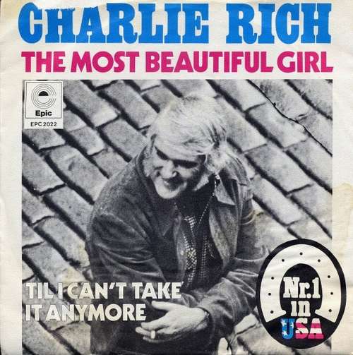 Cover Charlie Rich - The Most Beautiful Girl (7, Single) Schallplatten Ankauf