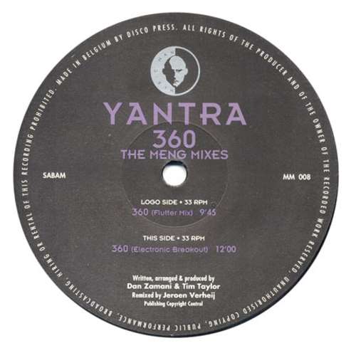 Cover Yantra - 360 (The Meng Mixes) (12) Schallplatten Ankauf