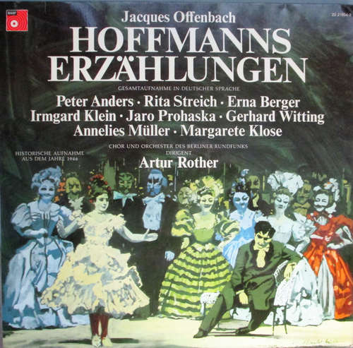 Cover Jacques Offenbach, Chor* Und Orchester Des Berliner Rundfunks*, Artur Rother - Hoffmans Erzählungen (2x12, Album) Schallplatten Ankauf