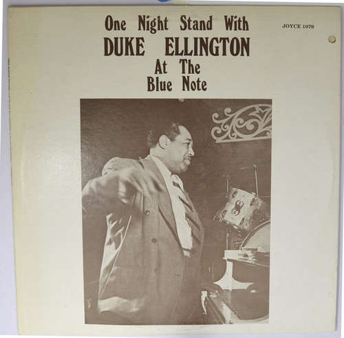 Cover Duke Ellington - One Night Stand With Duke Ellington At The Blue Note (LP) Schallplatten Ankauf