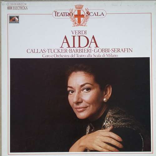 Cover Verdi* / Callas*, Tucker*, Barbieri*, Gobbi*, Serafin*, Coro* e Orchestra Del Teatro Alla Scala Di Milano* - Aïda (3xLP, Mono, RE + Box) Schallplatten Ankauf