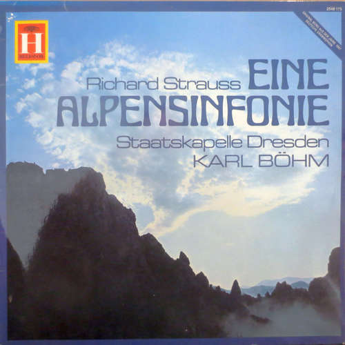 Cover Richard Strauss – Sächsische Staatskapelle Dresden*, Karl Böhm - Eine Alpensinfonie (LP) Schallplatten Ankauf