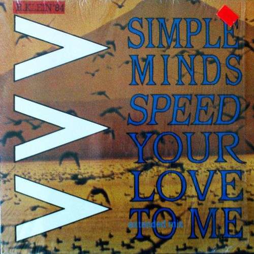 Cover Simple Minds - Speed Your Love To Me (12) Schallplatten Ankauf